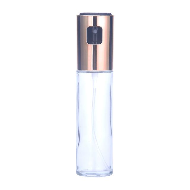 1PC Kitchen Baking Glass Olive Oil Spray Bottle Vinegar Oil Sprayer Seasoning Bottle Soy Sauce Empty Bottle for BBQ Salad