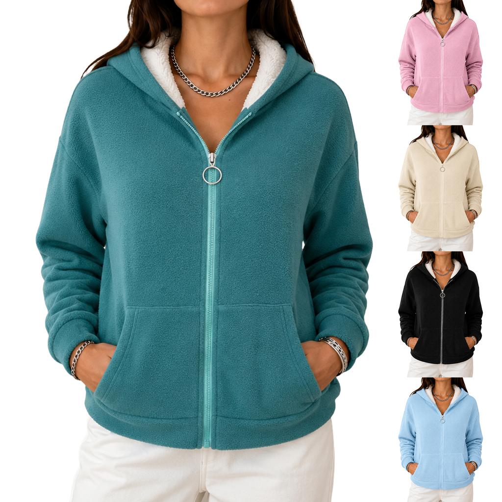 Women's Jacket - Soft Lined Winter Coat for Cold