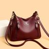 Dámská jednoduchá jednobarevná taška Tote Módní taška přes rameno Vícekapesní Ležérní denní crossbody taška Vhodná pro každodenní nošení a nakupování