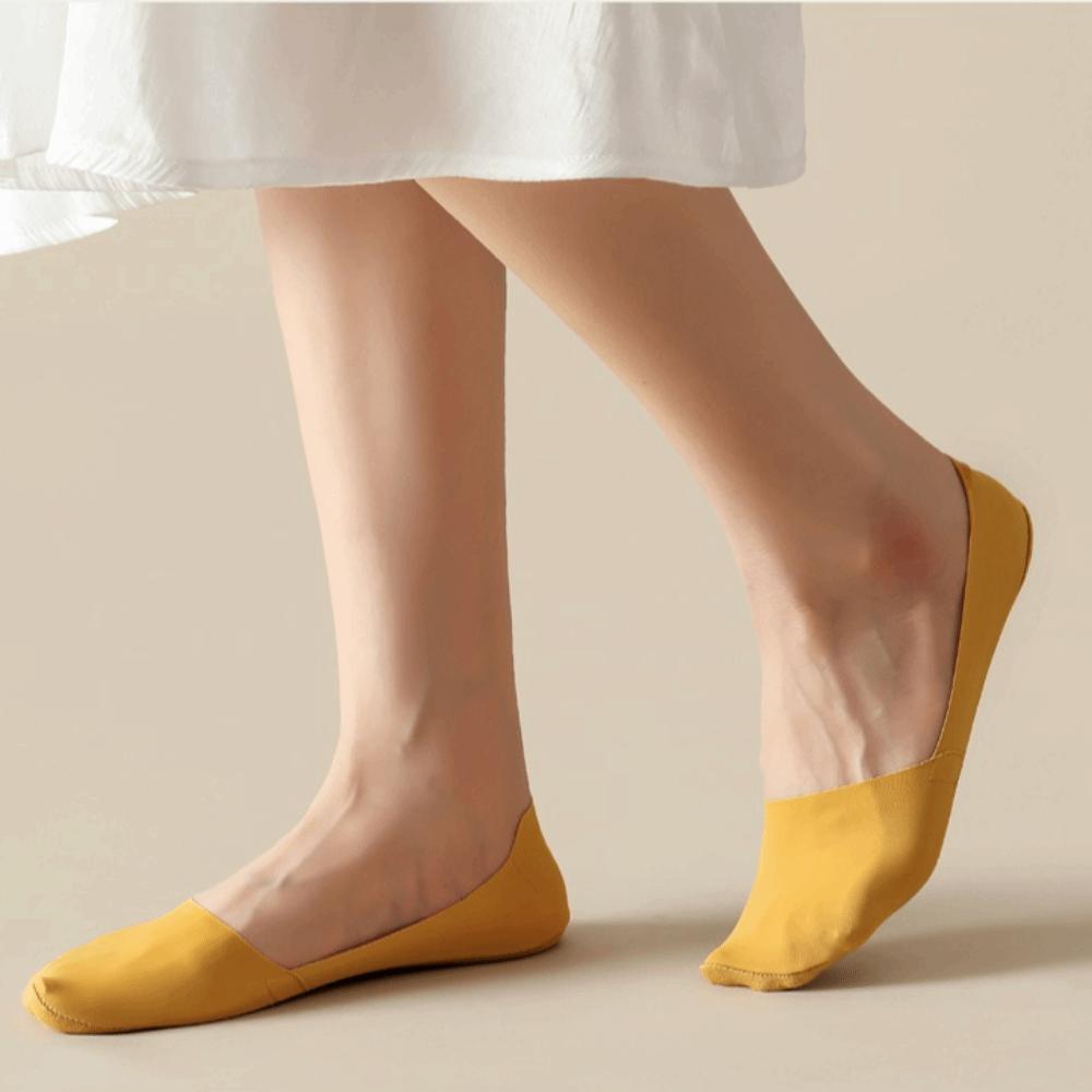 Thin Breathable Low Cut Socks Silicone Grip Invisible Socks New No Show Socks for Women Lady