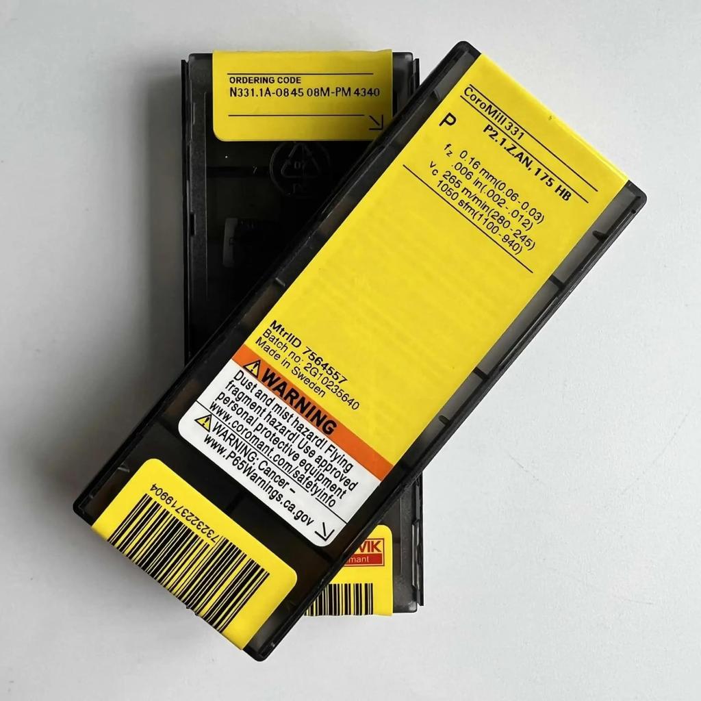 Original Sandvik / N331.1A-084508M-PM 4340  / CNC lathe carbide blade 10 PCS