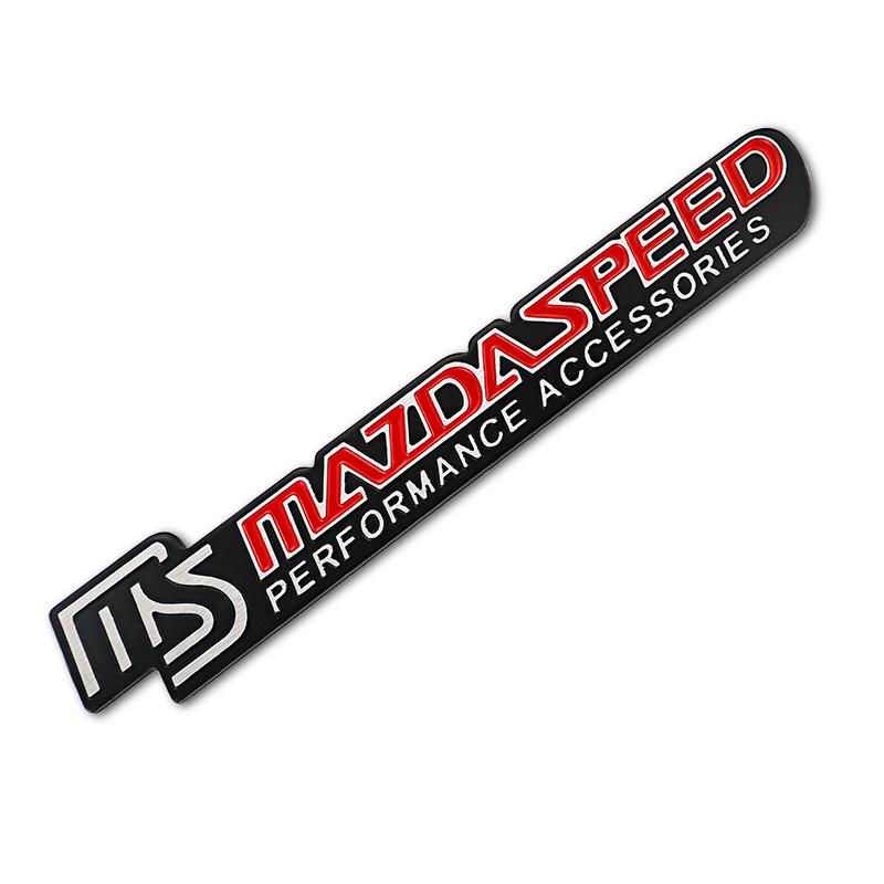 3D Metal Badge Car Stickers Trunk Decals Auto Accessories For Mazda 2 3 6 5 Atenza CX3 CX5 MX5 CX7 Axela CX30 CX90 CX60 CX50 MX3 CC10