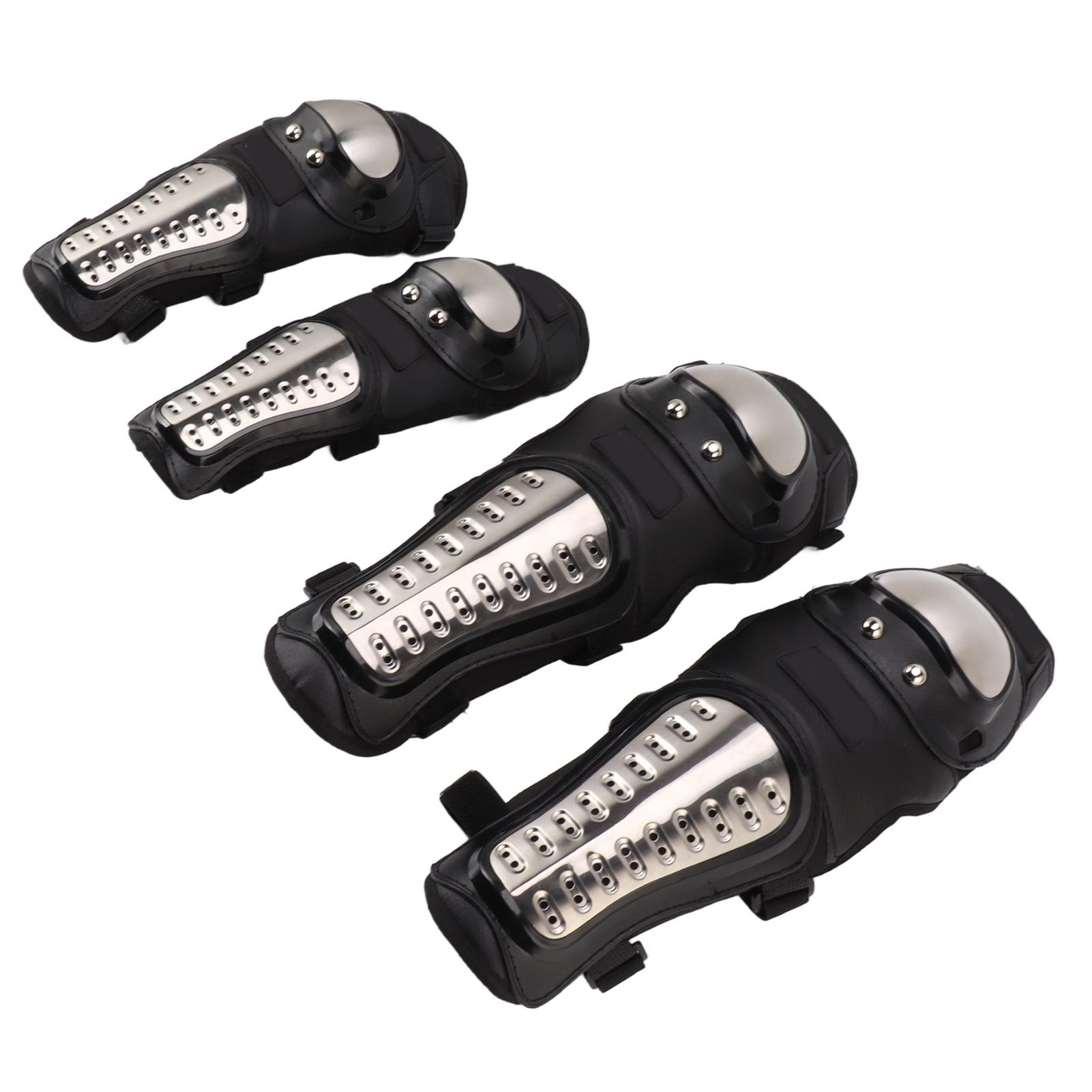 Взрослые наколенники и налокотники дышащие ударопрочные регулируемые унисекс спортивная защитная экипировка для езды на мотоцикле, катания на лыжах