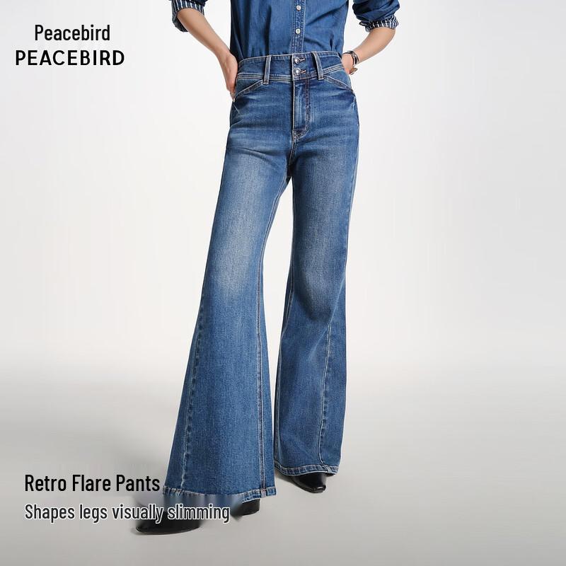 Peacebird Flare Pants A3HAG1245 M