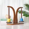 Yarn Holder for Knitting Rotating Magnetic Wooden Yarn Stand Space Saving Yarn Spinner with 320g Bearing Load Lightweight Yarn