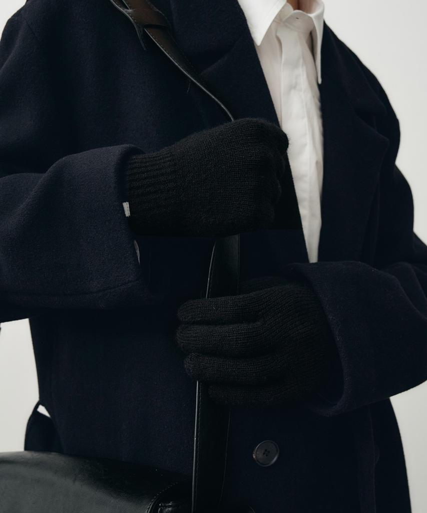 DRAW FIT Essential Fingerhole Knit Gloves [3 Colors]