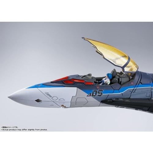 TAMASHII NATIONS DX Chogokin Macross Delta the Movie: Absolutely Live!!!!!! VF-31AX Kairos Plus (Hayate Immelmann Custom) Approx. 260mm ABS & Diecast
