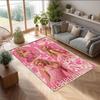 Soft Crystal Velvet Floor Rug,Sabrina Carpenter Anti Slip Decorative Carpet, Plush Area Mat For Indoor Home Decoration