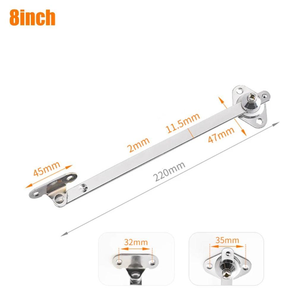 Zinc Alloy Down Drop Lid Support Soft Down Lift Up Flap Stay Hinge  Cabinet Doors