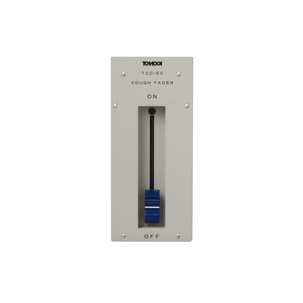 TOMOCA Single Cuff Fader Switch You can turn the signal on and off instantly by moving the fader up and made in Japan TCC-60 ON/OFF down.