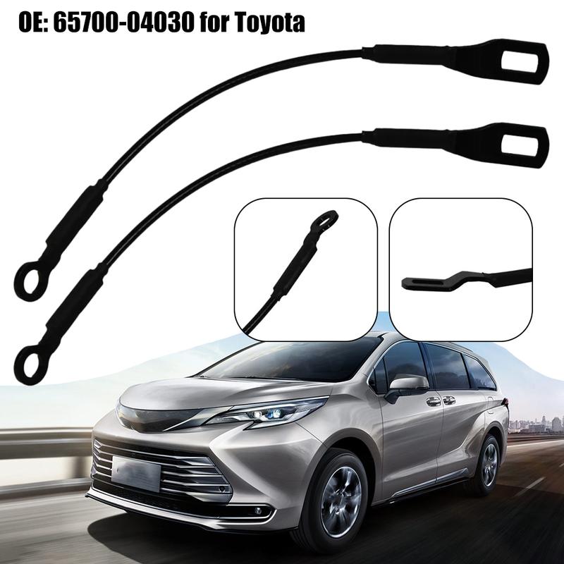 Tailgate Pull Wire 20*18.5*1.5cm 65770-04030 Tailgate Cable Heavy Use Optimal Functionality Tailgate Support Cable