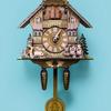 Traditional Black Forest Chalet Clock Charming Home Décor Imitation Wood Style Cuckoo Clock CM003