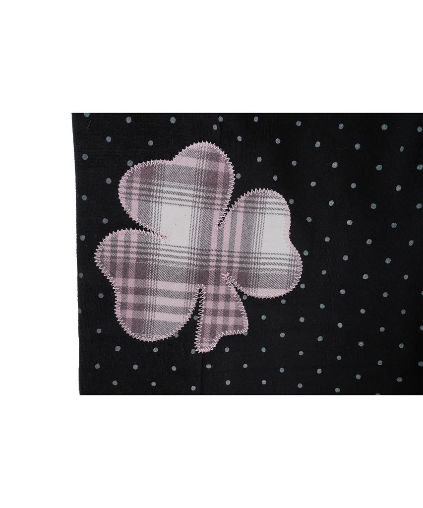 HIGH SCHOOL DISCO Dot Star Clover Sweatpants_Black