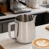 304 Stainless Steel Milk Frothing Pitcher 700ML Capacity Coffee Steaming Pitcher  For Hot Chocolate