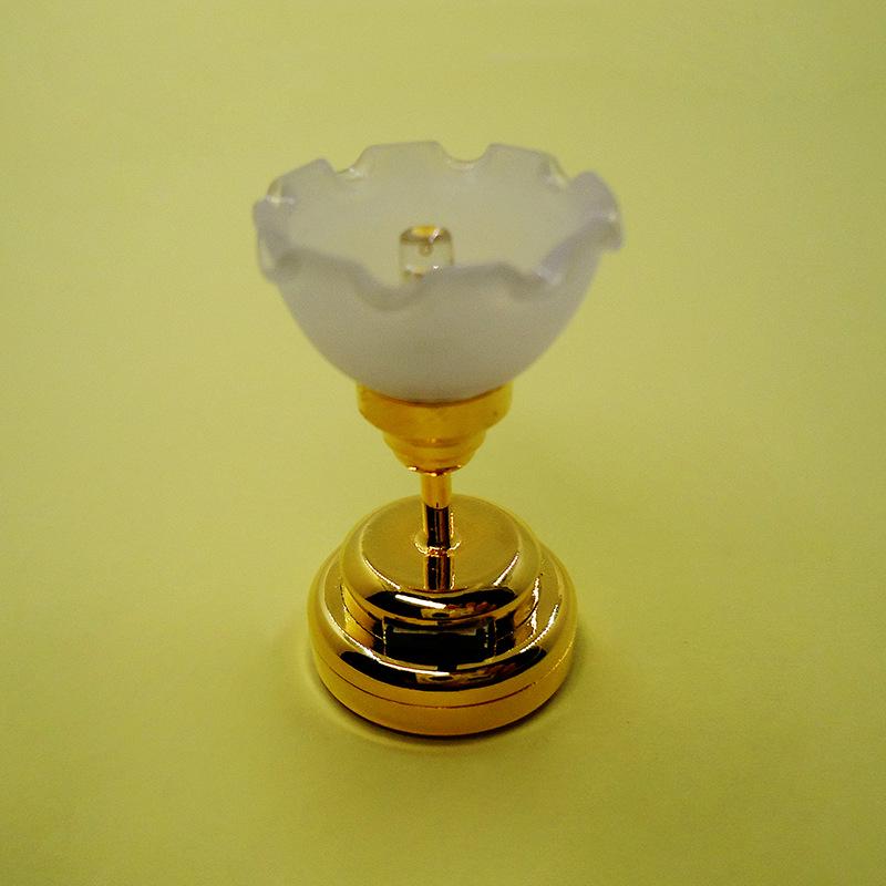 1:12 Dollhouse Ceiling LED Pendant Light with Toggle Switch (No Power Needed)