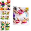 Kitchen Food Processor With Sharp Blades For Chopping Fruits And Vegetables And Salad Preparation