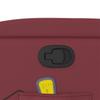 Massage Chair Burgundy Faux Leather