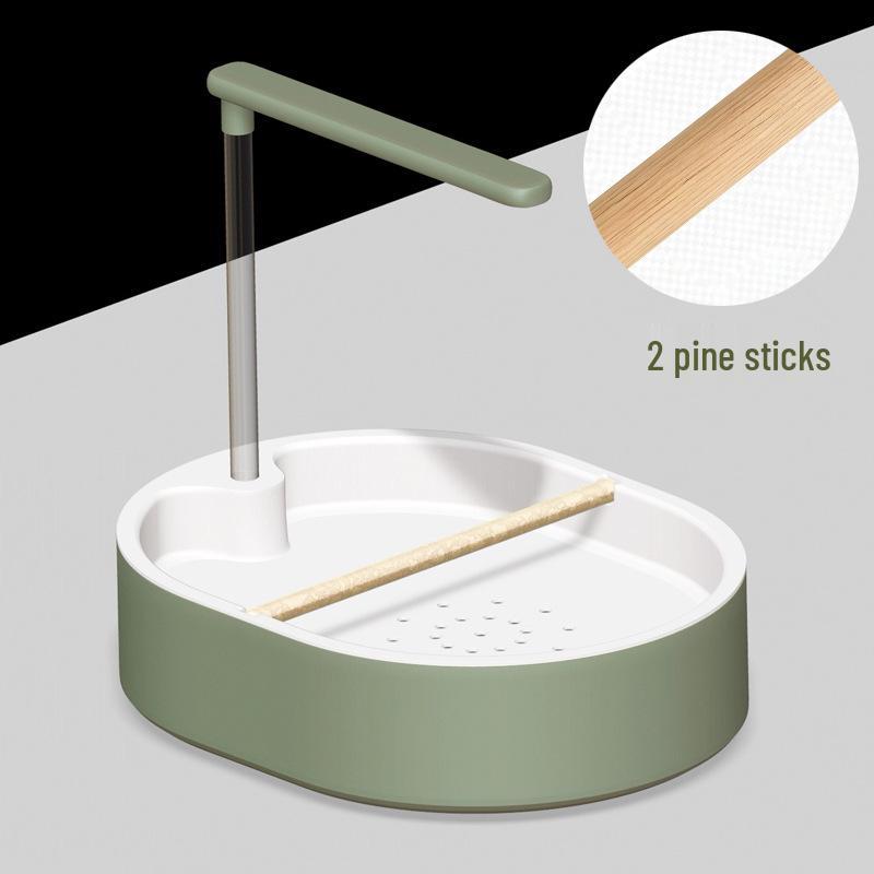Large Bird Bath Basin for Parrots, Budgerigars, and Cockatiels – Built-in Birdcage Bathing Accessory
