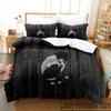 3D Print Death Note Anime Bedding Set Boys Girls Twin Queen King Size Duvet Cover Pillowcase Bed boys Adult Home Textileextile