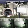 1pc 6000K/3000K/Green/Blue Solar Garden Light Outdoor Solar Spotlight IP65 Waterproof Solar Wall Light Solar Lamp