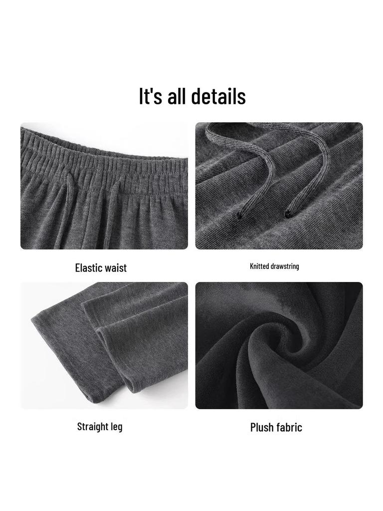 Women's Drapey Wide-Leg Pants: Spring & Autumn Plus Size, Slimming, Soft Touch, Versatile Fit, Casual Trendy Style