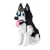 New Schnauzer Husky Puppy Building Blocks Sets 635/757 PCS Figures Toy Figurine Collection Bricks Home Decor Toy Kids Gifts