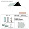 Yuming Kudi Ultralight Outdoor Camping Tarp Sunshade