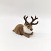 1 Stück Simulierte Tiere Sikahirsch Weihnachtsgeschenke Hirsch Elch Weihnachts Hirsch Dekorationen Plüschtier Weihnachts Rentier Ornament