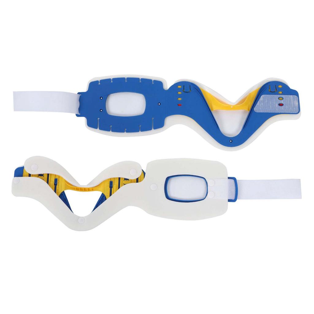 Verstellbare Nackenfixierungsorthese Halsstützkragen Wirbelsäulenkorrektur Schmerzlinderung Schutz