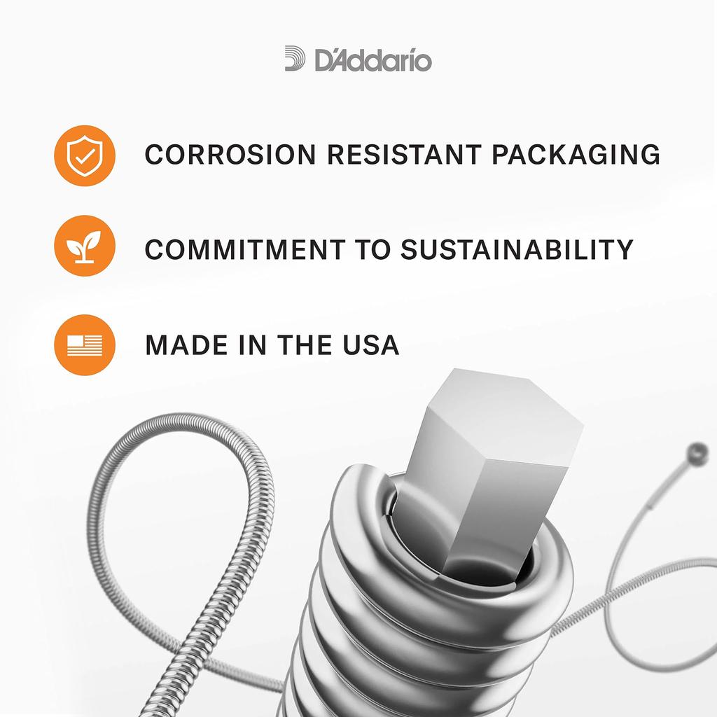 D'Addario Electric Guitar Strings EXL-110-3D (3 Set Pack)