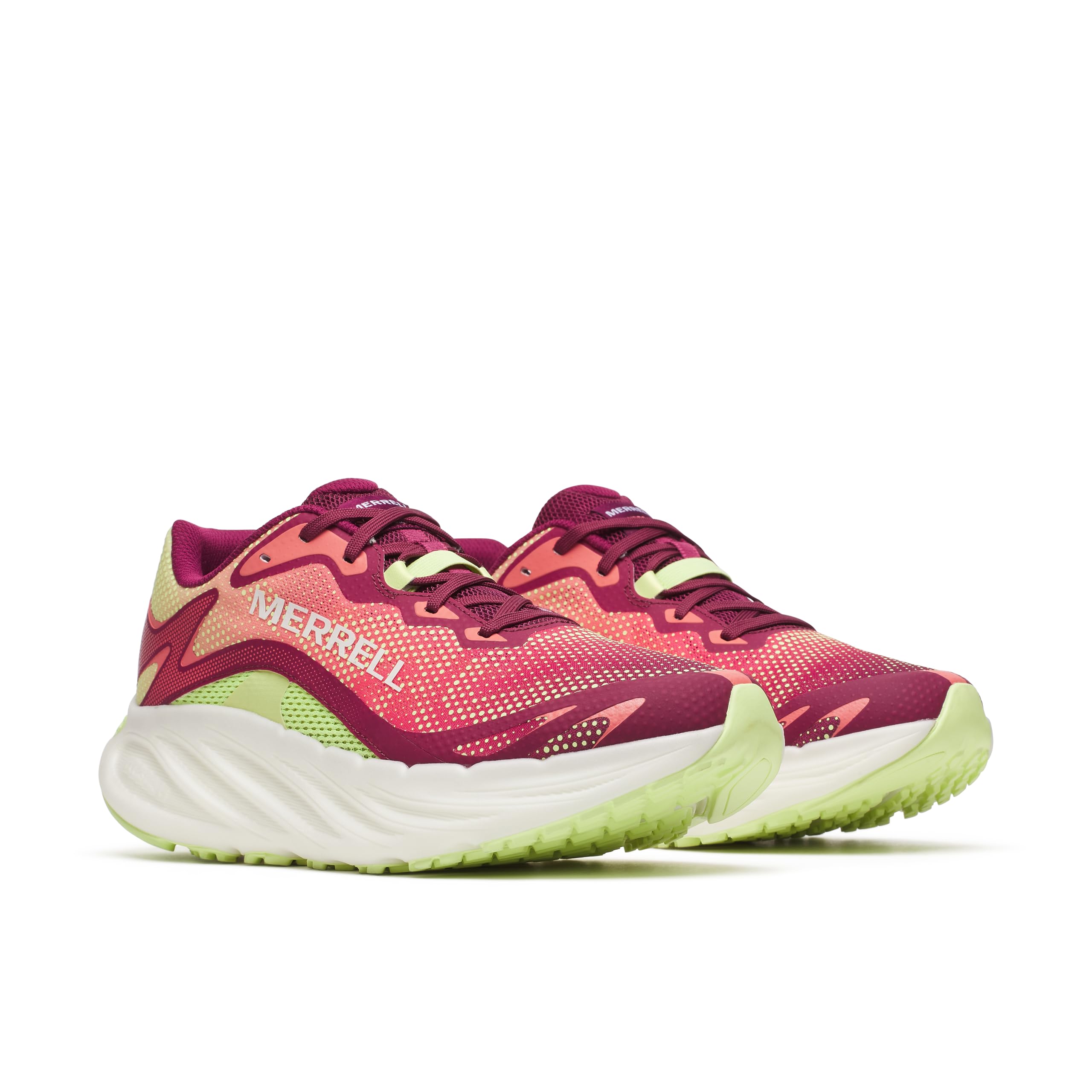Trail Running Shoes PROMORPH 3D MTL cm 2E [Merrell] Men s CRIMSON/BLOSSOM 28.0