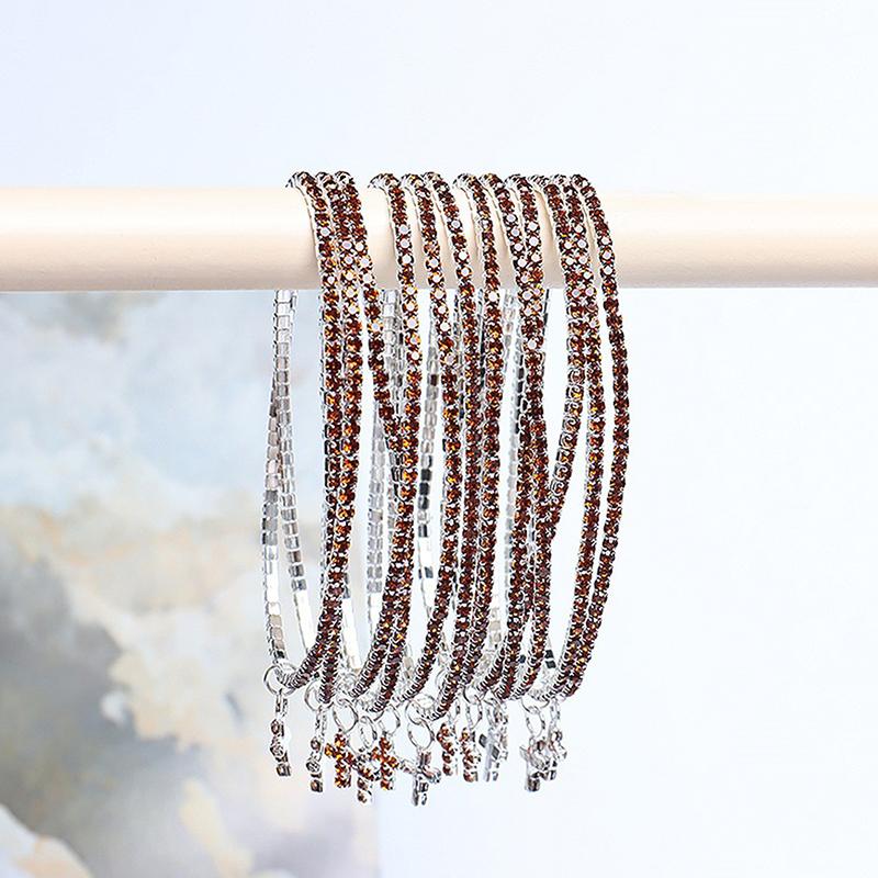 

Изысканный браслет с подвеской-крестиком для женщин и девушек, универсальный, красочный, браслет, ювелирные аксессуары, подарки