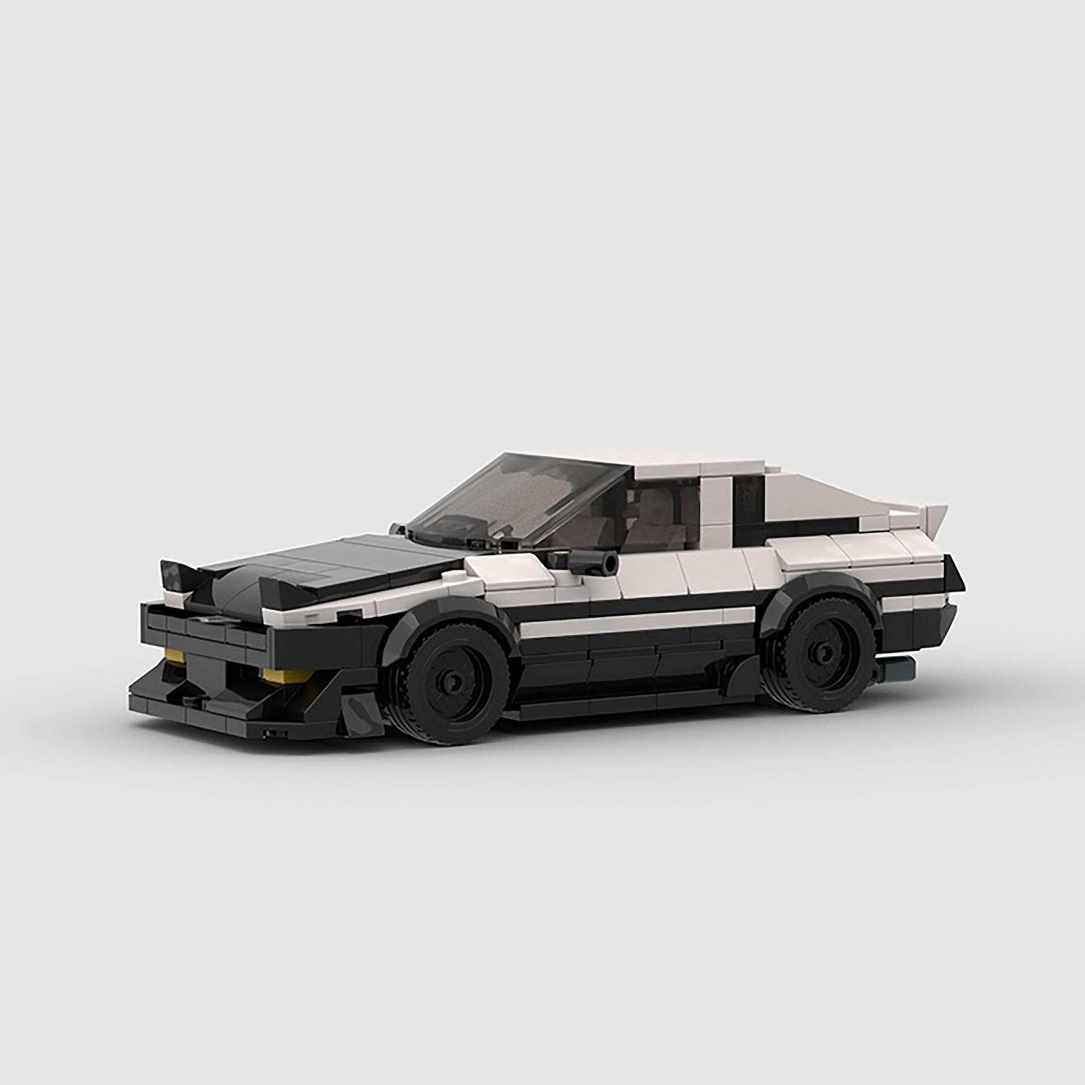 

313 шт. AE86 гоночный автомобиль, игрушечный строительный блок, игрушки - классический MOC, образовательный подарок для детей, Хэллоуин/День Благодарения/Рождественский подарок, Хэллоуин