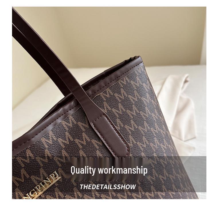 Herbst/Winter Retro Umhängetasche & Handtasche mit großem Fassungsvermögen