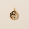 European and American DIY handmade small pendant accessories, heart-shaped horseshoe pendant, gold-plated color preservation