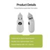 2 Silicone Tips Newborn Nose Sucker Rechargeable Baby Nasal Inhaler  for Baby & Toddler