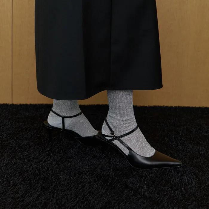 Shining Up Knee Socks_2COL (L253MSC010)
