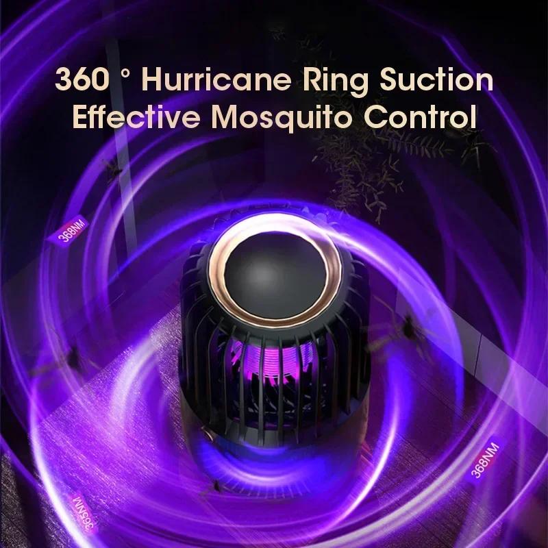 USB Mosquito Killer Trap Electric Insect Zapper Indoor Bedroom with Night Light Portable Bug Repellent mosquito lamp