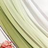 100x150cm Fashion Gradient Fabric Chiffon for Clothing Dresse Scarves Sewing Multicolor Translucent Cloth Needlework Soft Smooth