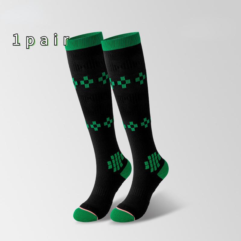 Size 35-39 Women's Spring/Summer Thin Breathable Compression Socks Professional Anti-slip Pressure Sports Socks