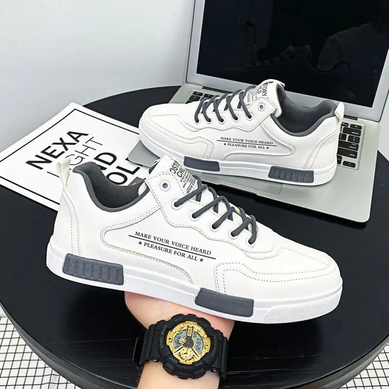 Leisure Chunky Sneakers Fashion 2024 Casual Shoes for Men Elegant Classic Original New In Adults Work High Quality Sale Man Shoe