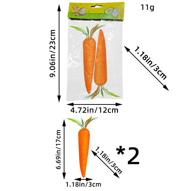 Nowa Dekoracja Wielkanocna Hurtowa Ozdoby Marchewka Rozmiar Marchewka Układ Salonu Kanapa