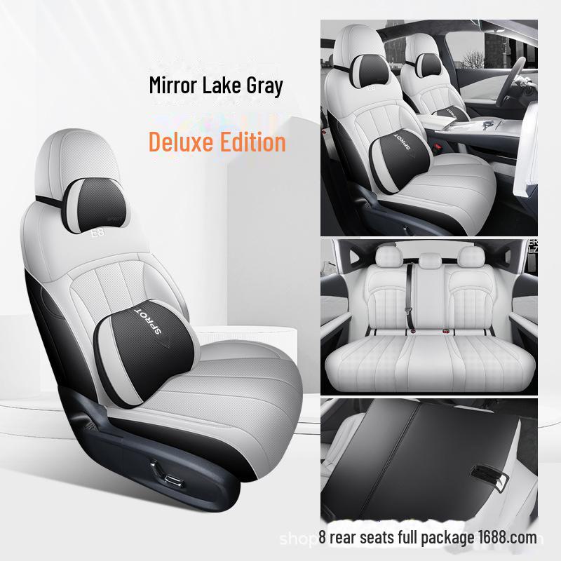 All-Season Geely Galaxy E8 Custom Seat Covers: Fully Wrapped Interior Cushion