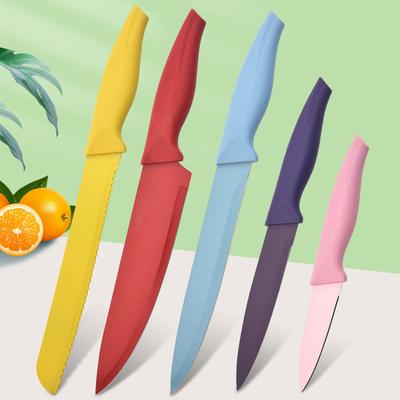 Macaron Stainless Steel Kitchen Bread Cut Meat Knife Fruit Knife