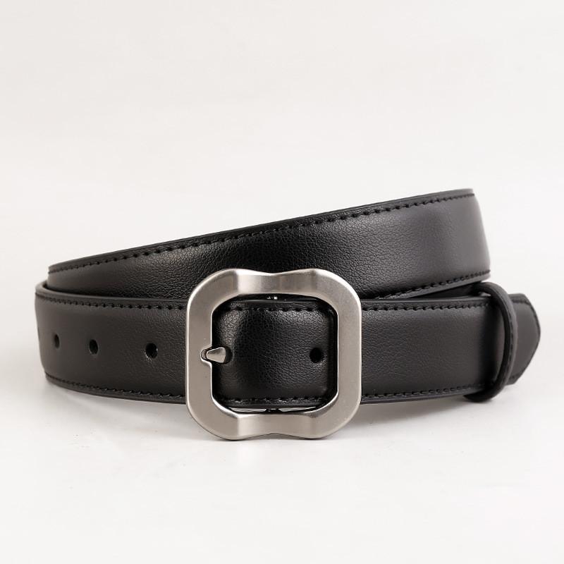 Women Leather Belt With Alloy Buckle For Casual And Office Stylish Accessory