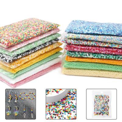 155-660Pcs High Quality Seed Beads Paint Solid Color Glass Beads for Bracelet Necklace DIY Jewelry Accessories Making