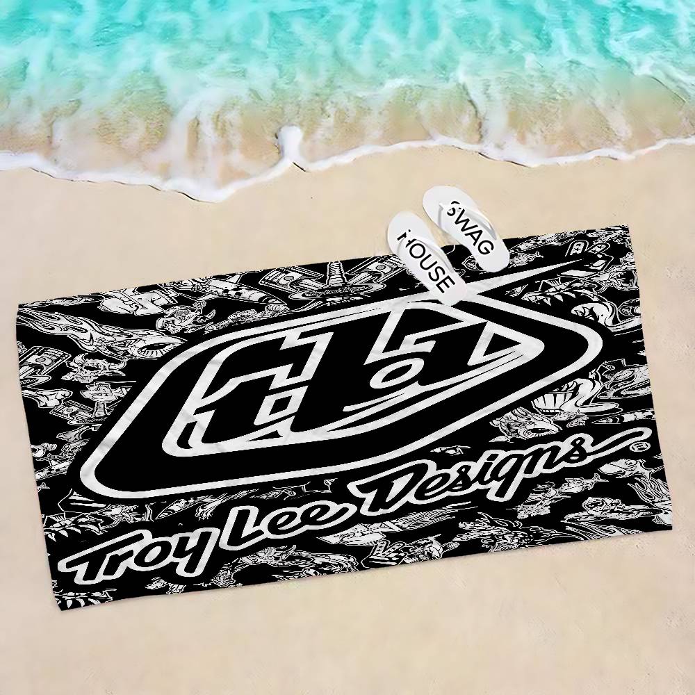 Troy Lee Design Fashion Beach Towel Colorful Bath Towels for Girl Microfiber Quick Dry Custom Sand Free Beach Yoga Spa Gym Pool