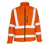 Mascot Mens Calgary Safe Arctic Hi-Vis Soft Shell Jacket