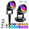 RGBW LED Landscape Spotlight with RF Remote Control