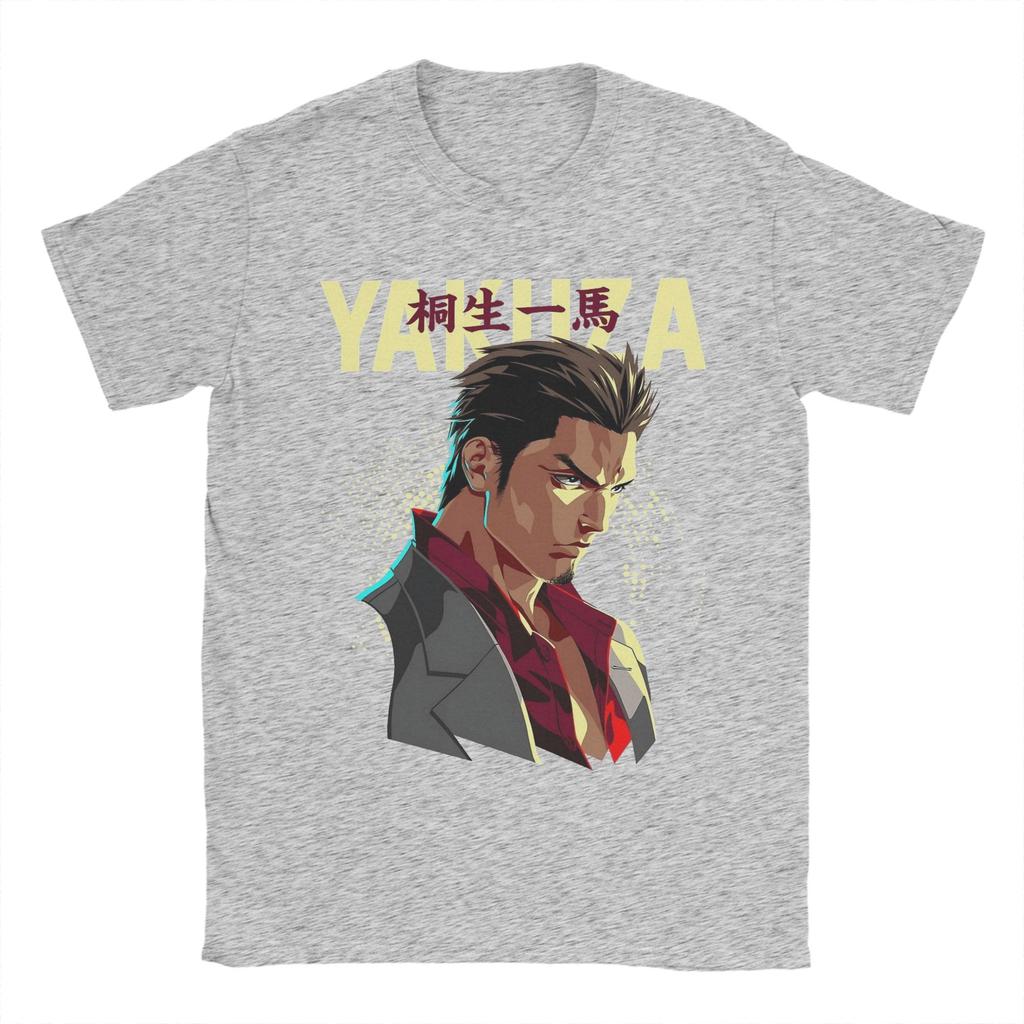 Yakuza Kiryu Dragon T Shirts for Men Cotton Awesome TShirt O Neck  Tees Short Sleeve Clothing Plus Size